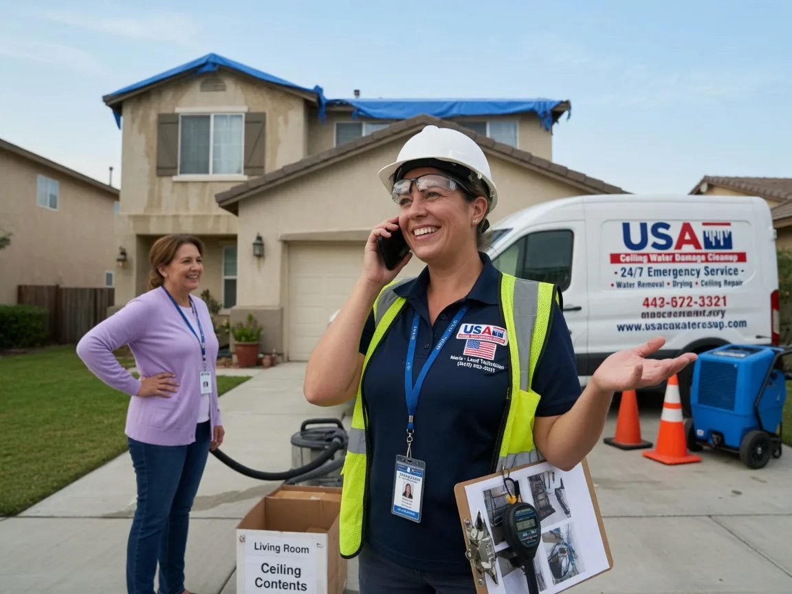 Ceiling Water Damage Restoration Sarahsville, OH FAQs