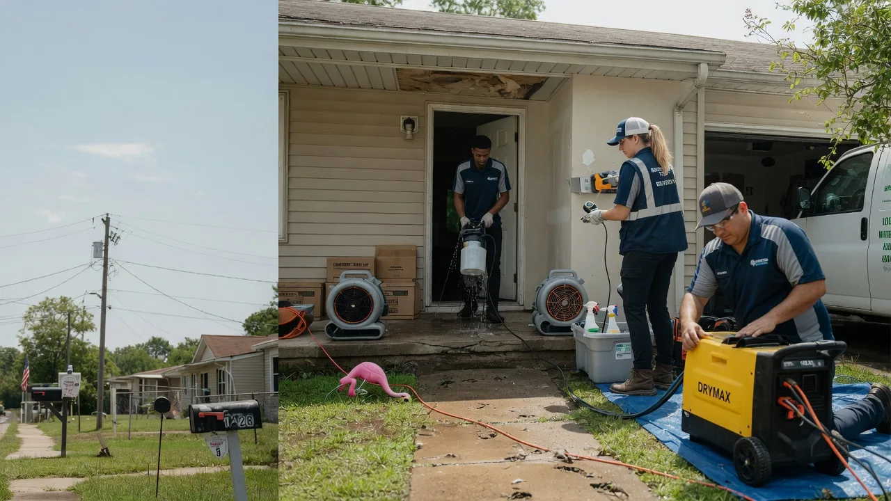 Storm Damage Water Removal in Sarahsville, OH near me
